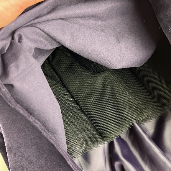 Asos purple velvet mini dress - Picture 7 of 9